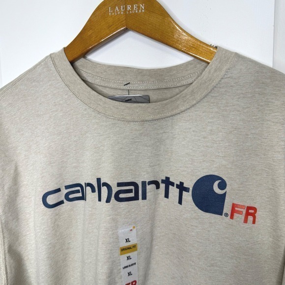 Carhartt FR Force Long Sleeve T Shirt Mens XL NEW - Picture 3 of 13